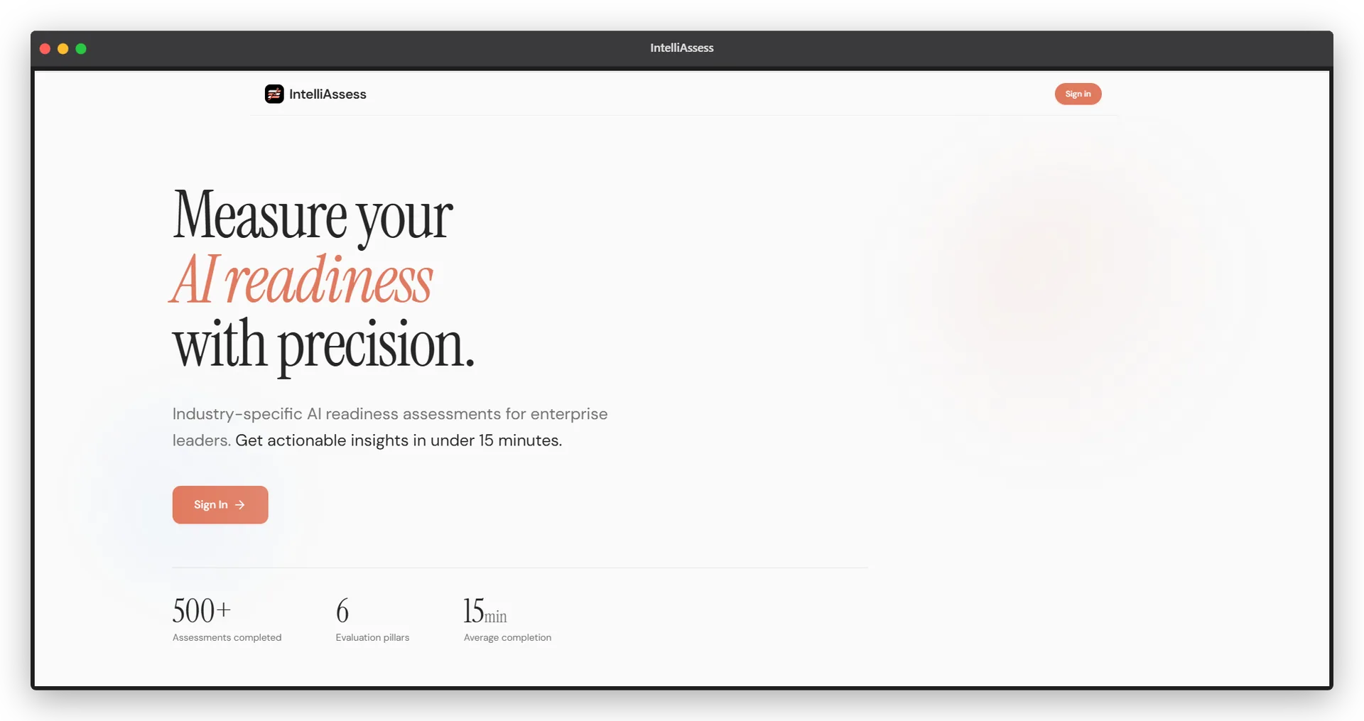IntelliAssess preview