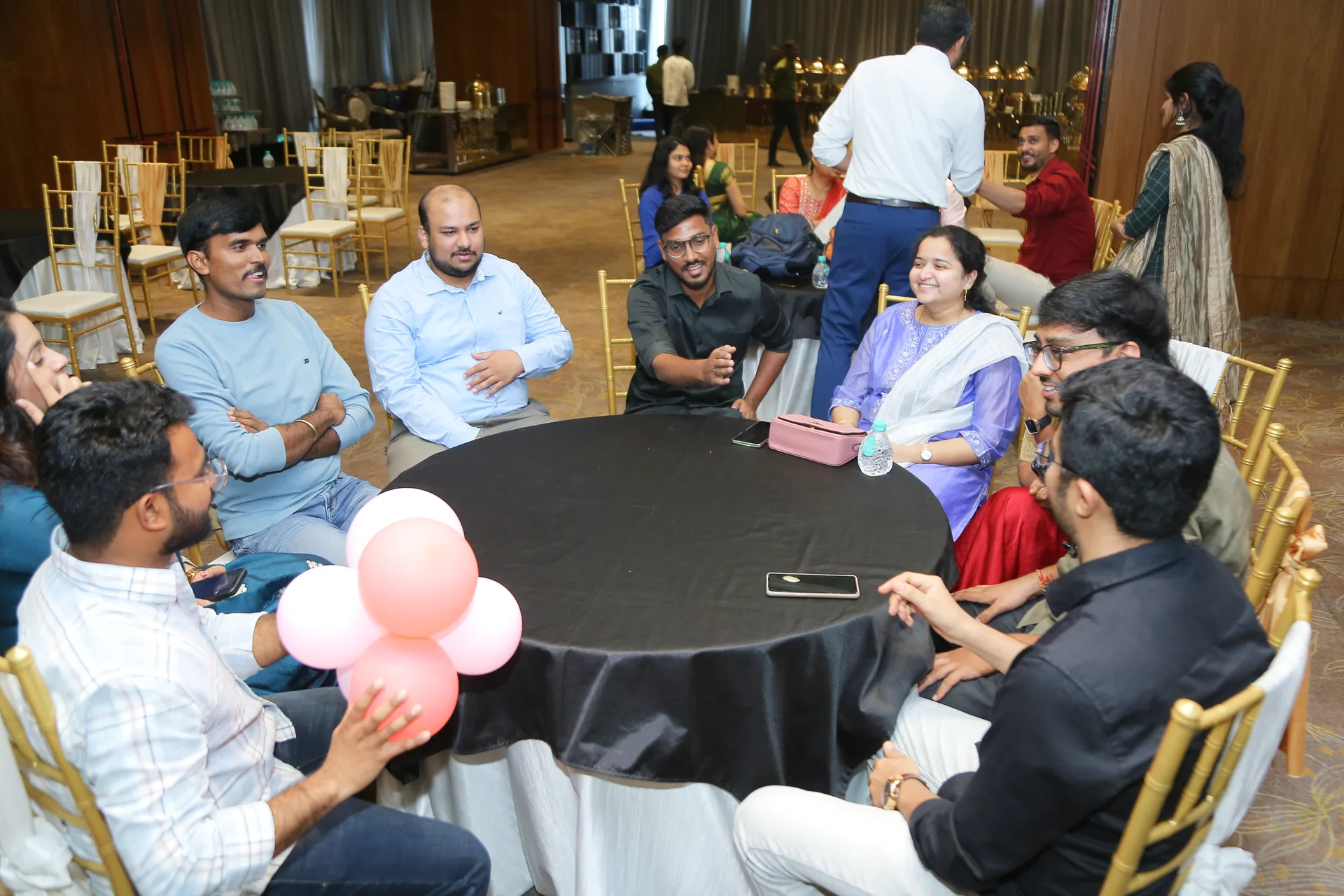 Team roundtable discussion